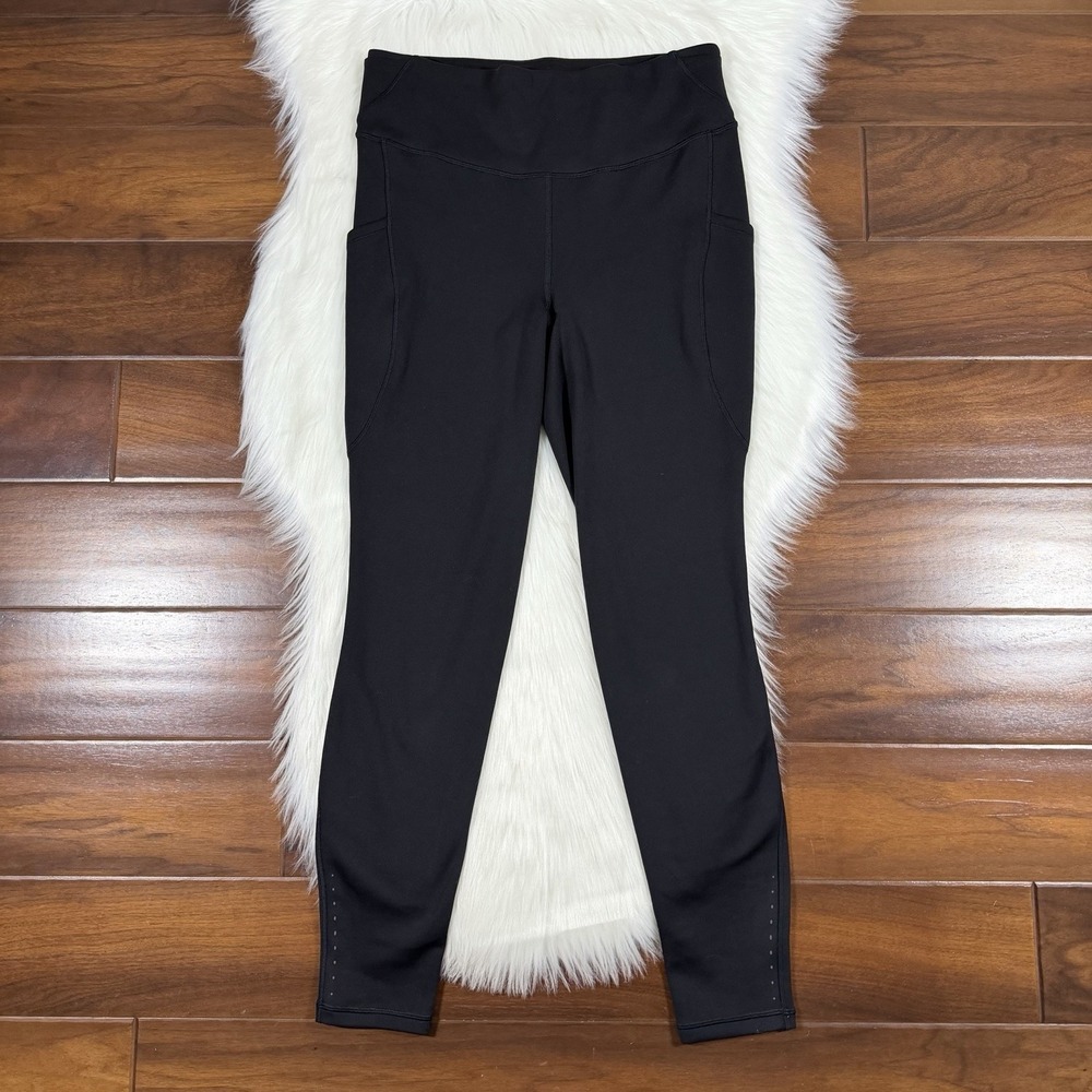 Lululemon Women's Size 10 Black Fast and Free High-Rise Thermal Tight 28"
